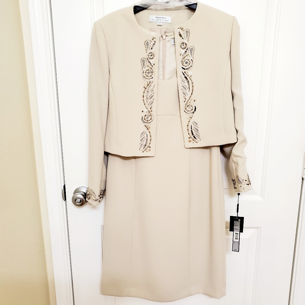 Tahari ASL dress suit 8 NWT